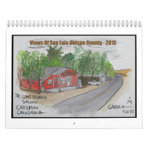 Ansichten von San Luis Obispo County Kalender