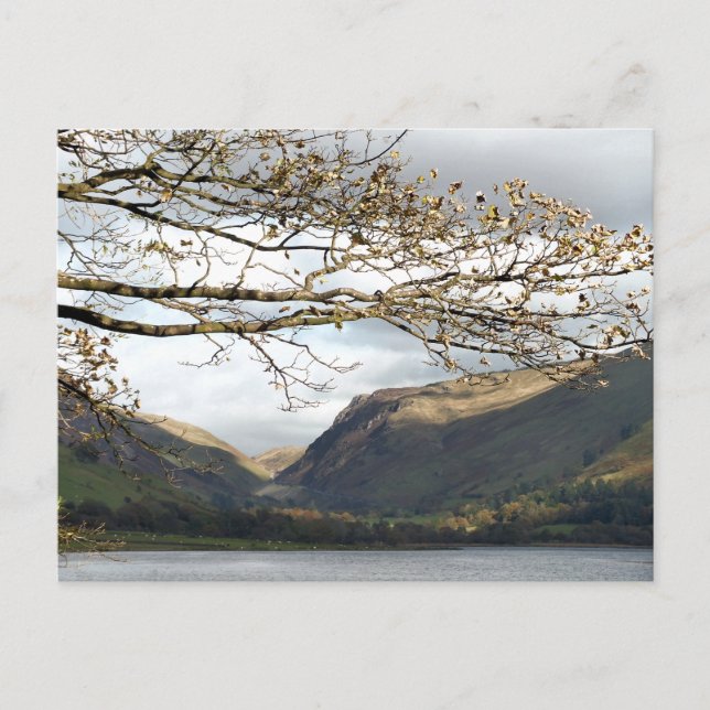 ANSICHTEN VON WALES POSTKARTE (Vorderseite)
