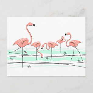 Ansichtskarte der Flamingo Ocean Group Postkarte