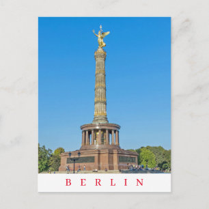 Ansichtskarte für die Berliner Siegessäule Postkarte