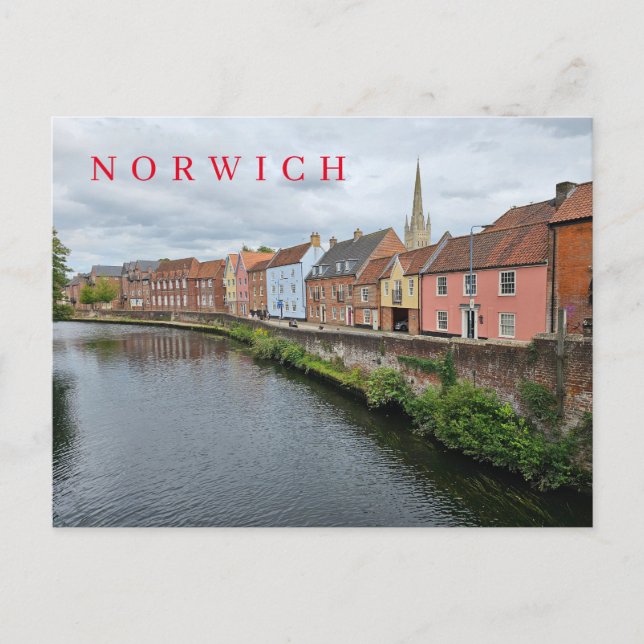 Ansichtskarte zum Norwich Postkarte (Vorderseite)