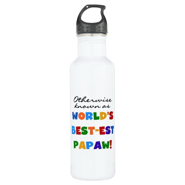 Ansonsten die bekanntesten Papaw-T - Shirt und Edelstahlflasche (Vorderseite)