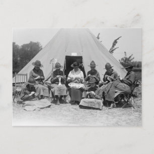 Ansprechen für die Ursache: 1916 Postkarte