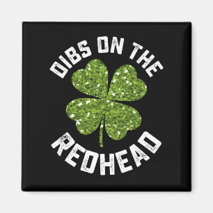 Anspruch auf die Rothaarige am St. Patrick's Day S Magnet