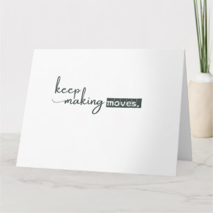 Anspruchsvoll minimalistisch karte