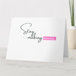 Anspruchsvoll minimalistisch karte