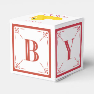 Anspruchsvolle Duck Baby Block Geschenkboxen Geschenkschachtel