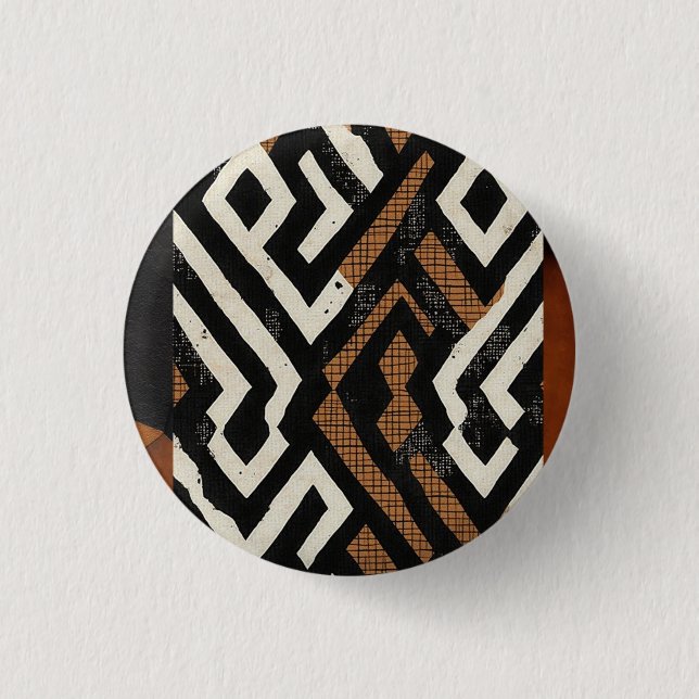 Anspruchsvolle Luxuskaribik Button (Vorderseite)