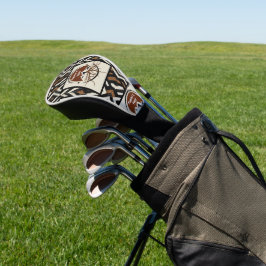Anspruchsvolle Luxuskaribik Golf Headcover