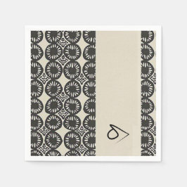 Anspruchsvolle Luxuskaribik Serviette