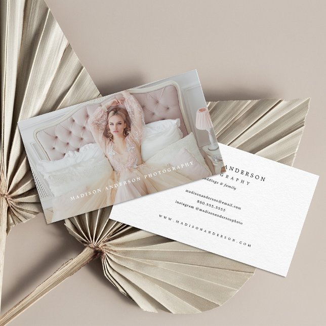 Anspruchsvolle Style 2 Fotografy Business Cards Visitenkarte (Von Creator hochgeladen)