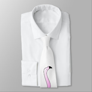 Anspruchsvoller Flamingo-Kopf Krawatte