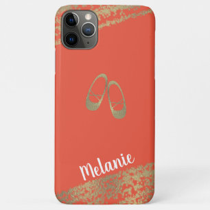 Anspruchsvoller Foil Gold Edges Ballerina Dancer Case-Mate iPhone Hülle