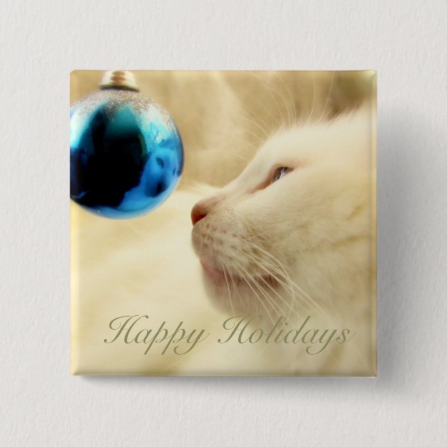 Anstarren einen blauen Stern Button (Vorderseite)