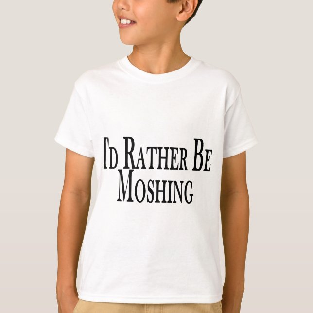 Anstatt sich zu bewegen T-Shirt (Vorderseite)