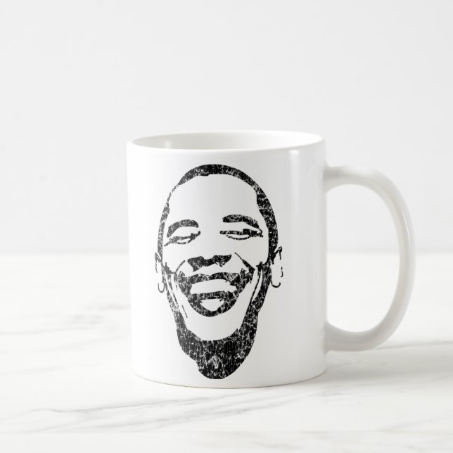 Ansteckende Lächeln-Abstimmungobama-Tasse Kaffeetasse (Rechts)