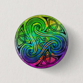Anstecker Celtic Triskele Button