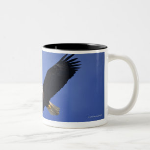 Ansteigender Weißkopfseeadler, Alaska Zweifarbige Tasse