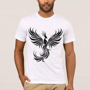 Anstieg des Phoenix - Mythischer Vogel-T - Shirt