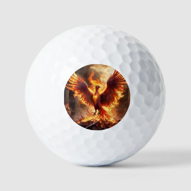 Anstieg des Phönix Golfball (Vorderseite)