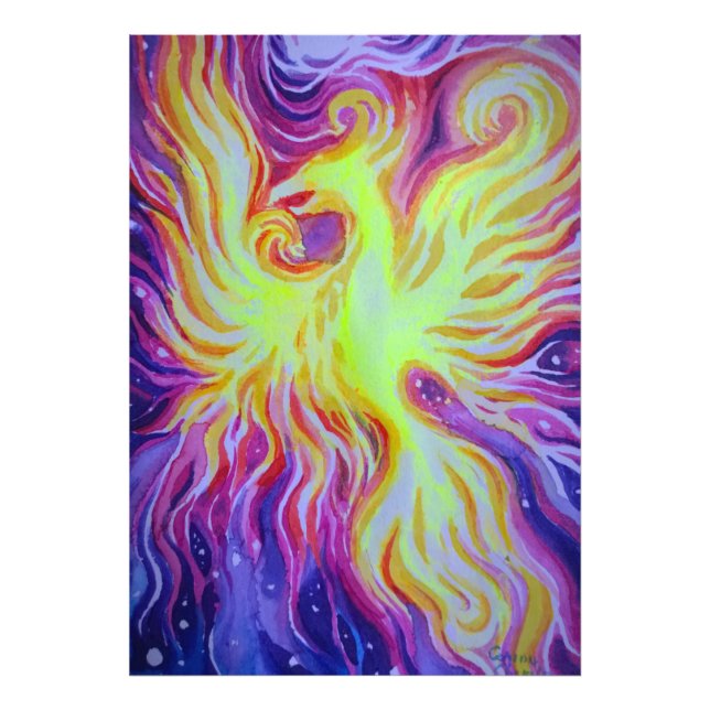 Anstieg eines Phönix Fotodruck (Vorne)