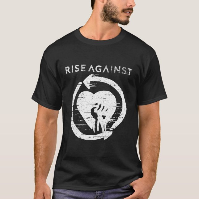 Anstieg gegen Offizielle Haarspalterei T-Shirt (Vorderseite)