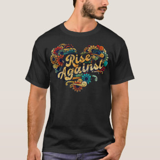 Anstieg gegen VIGNETTE VINTAGE FARBE T-Shirt