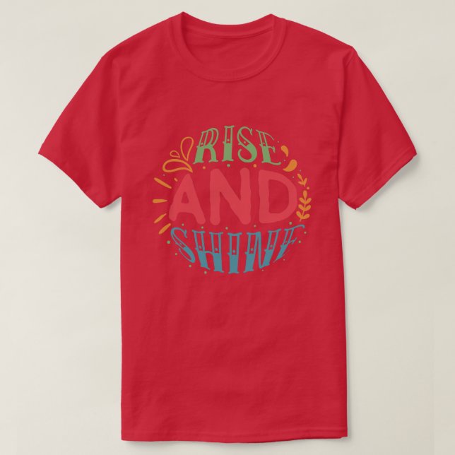 Anstieg und Glanz01 T-Shirt (Design vorne)