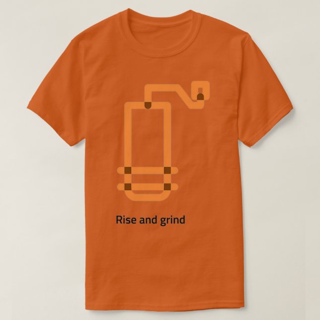 Anstieg und Grind 2 T-Shirt (Design vorne)