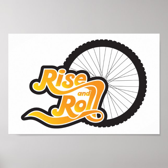 Anstieg und Rollzyklus Poster (Vorne)