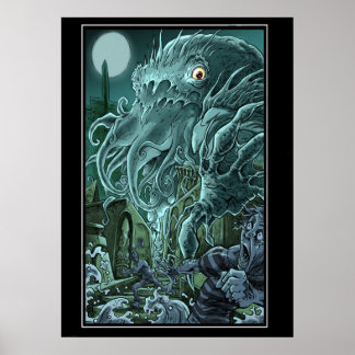 Anstieg von Cthulhu Poster