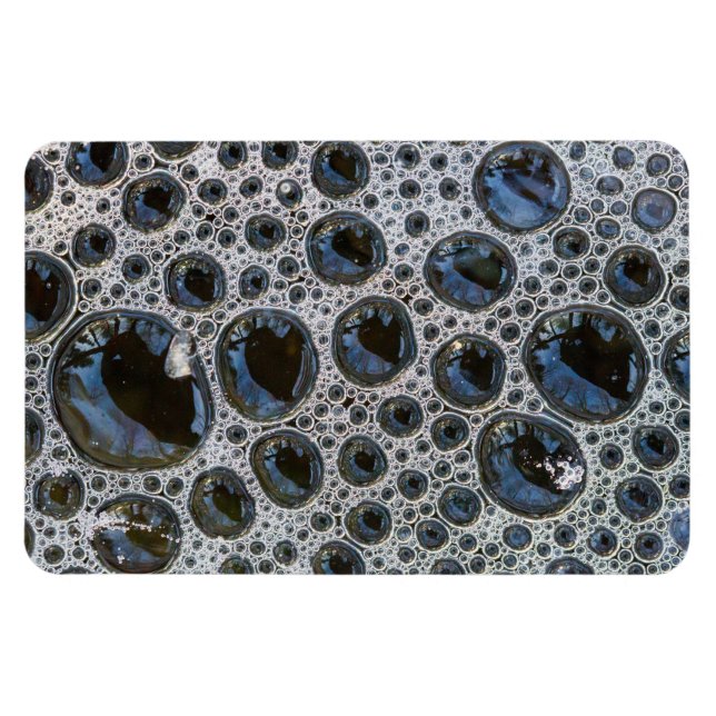 Anstract Bubble Pattern Magnet (Horizontal)