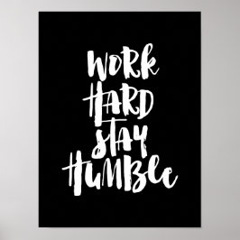 Anstrengend bleibe arbeiten poster