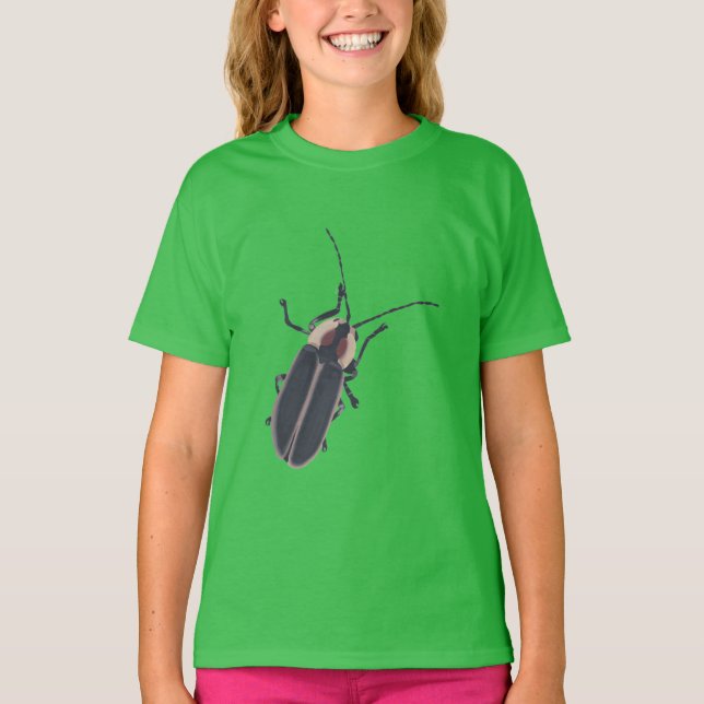 Anstrich eines Blitzerkäfers, Insekt, Hemden T-Shirt (Vorderseite)
