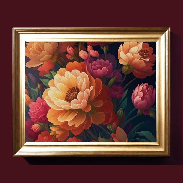 Anstrichene Blume Fett 4:3 Poster (Von Creator hochgeladen)