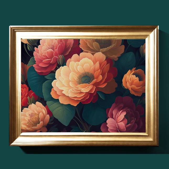 Anstrichene Blume Fett 4:3 Poster (Von Creator hochgeladen)