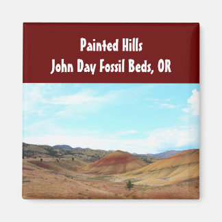 Anstrichene Hügel John Day Fossil Beds Oregon Magn Magnet