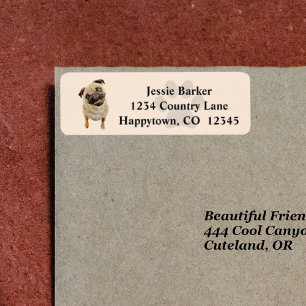 Anstrichene Mops Rückgabeadresse