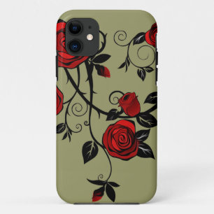 Anstrichene Rose Case-Mate iPhone Hülle