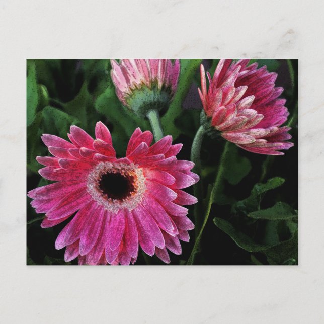 Anstrichene Tage Postkarte (Vorderseite)