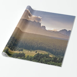 Anstrichfarbenes Gebirgspapier Geschenkpapier