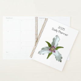 Anstrichter Trillium Spring Wildblume Daily Planne Planer
