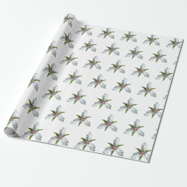 Anstrichtes Wildblume-Wrapping-Papier für Trillium Geschenkpapier