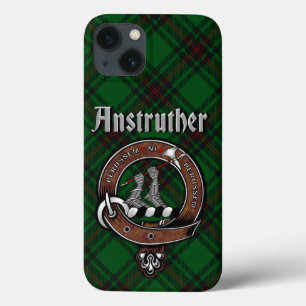 Anstruther Clan Abzeichen & Tartan Phone Case