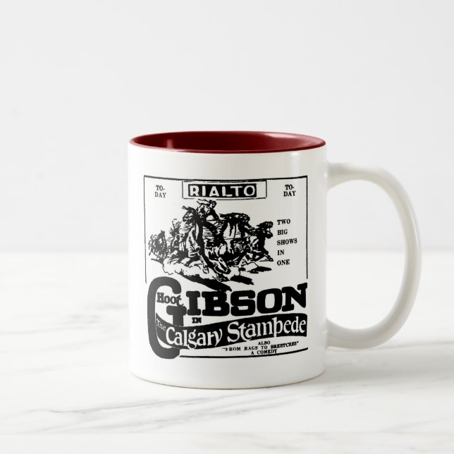 ANSTURM 1925 SchreiGibson CALGARY Zweifarbige Tasse (Rechts)