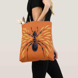 Ant Art Insect Lover Fiery Orange Entomology Tasche