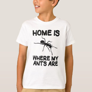 Ant Farm Ants Behalte Insekten Funny Quote Geschen T-Shirt