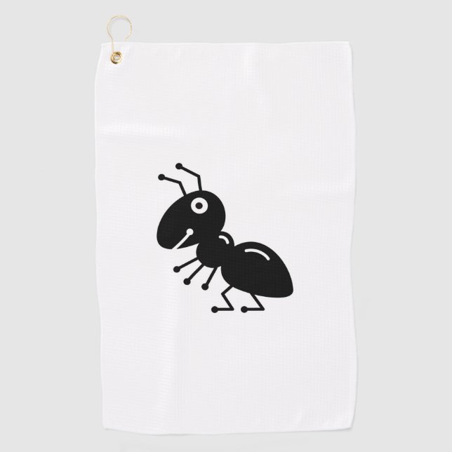 Ant Golfhandtuch (Vorderseite)