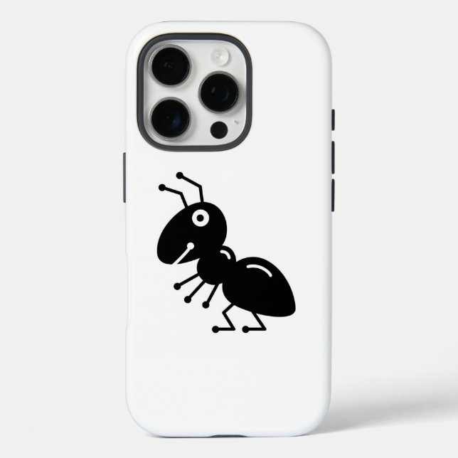 Ant iPhone 16 Pro Hülle (Rückseite)