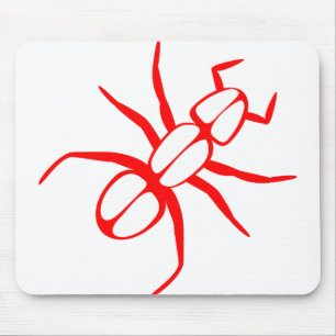 Ant Legs Antennas Red Mousepad